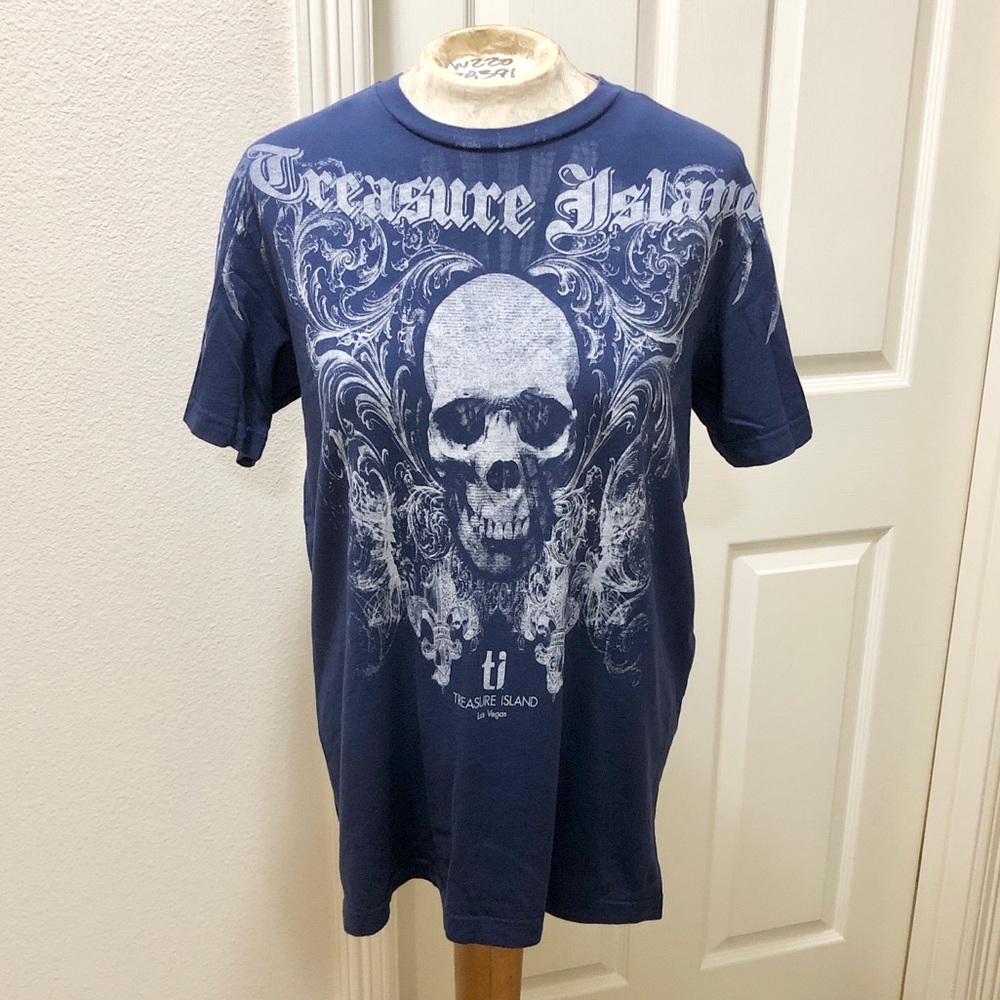 Treasure Island Las Vegas S/S T-shirt w/Skull - M